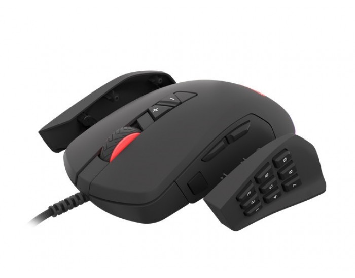 Мишка Genesis Gaming Mouse Xenon 770, 10 2000dpi, Illuminated Optical, Black