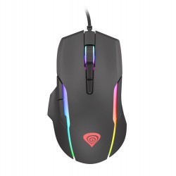 Мишка Genesis Gaming Mouse Xenon 220 6400dpi with Software Illuminated Black - Клавиатури, Мишки и Падове