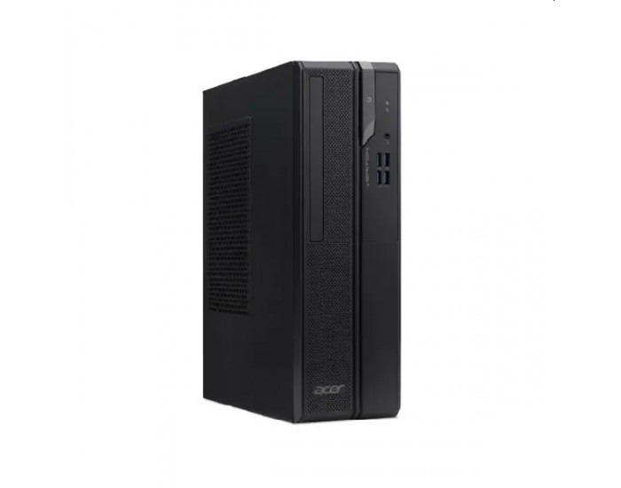 Настолен компютър Acer Veriton X2710G, Intel Core i3-13100 (up to 4.5GHz, 12MB), 1*16GB DDR4 3200MHz, 512GB SSD M.2, DVD+RW, Intel UHD Graphics, TPM module, 180W 80PLUS Bronze, KBD& Mouse USB, No OS, 3Y warranty