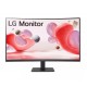 Монитор LG 32MR50C-B, 31.5" VA, Curved Display, 5ms (GtG at Faster), 100Hz, 3000:1, Dynamic Action Sync, 250 cd/m2, Full HD 1920x1080, sRGB 99%, AMD FreeSync, Flicker Safe, Reader Mode, D-Sub, HDMI, Headphone Out, Tilt, Black