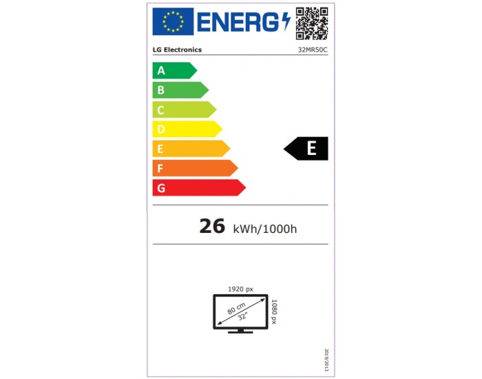 Монитор LG 32MR50C-B, 31.5" VA, Curved Display, 5ms (GtG at Faster), 100Hz, 3000:1, Dynamic Action Sync, 250 cd/m2, Full HD 1920x1080, sRGB 99%, AMD FreeSync, Flicker Safe, Reader Mode, D-Sub, HDMI, Headphone Out, Tilt, Black