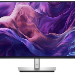 Монитор Dell P2425, 24" WUXGA LED, IPS Anti-Glare, 5ms, 100 Hz, 1500:1, 300 cd/m2, 1920x1200, 99% sRGB, USB-C, 4xUSB 3.2, HDMI, Display Port, VGA, Height Adjustable, Pivot, Swivel, Tilt, Black - Офис