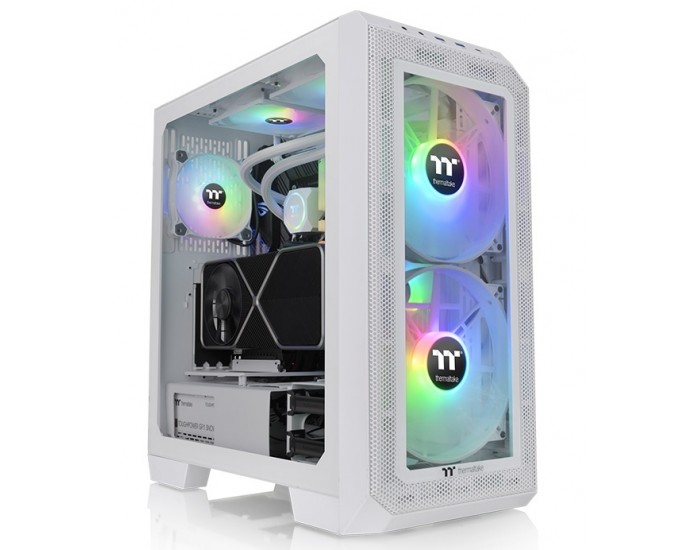 Кутия за компютър Thermaltake View 300 MX Snow