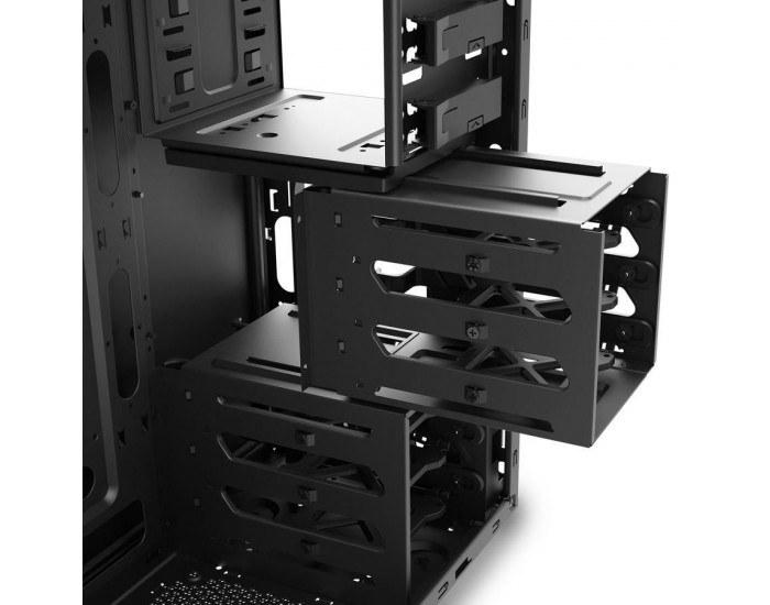 Кутия за настолен компютър NZXT Phantom 240 Black