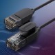 Мрежов кабел Ugreen 70334 Ethernet patchcord RJ45 Cat 6A UTP 1000Mbps 2м - черен