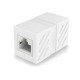 Мрежови адаптер UGREEN Ethernet RJ45, 8P/8C, Cat.7, UTP 20311 - бял