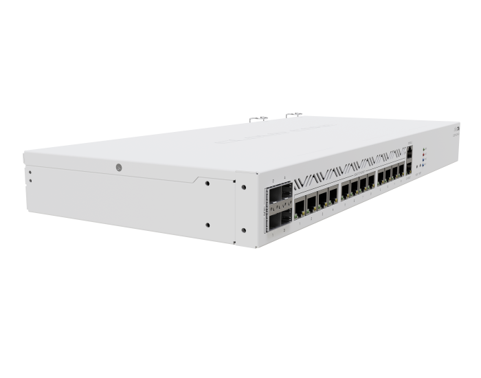 12-портов комутатор Mikrotik CCR2116-12G-4S+ с 4 SFP+ порта