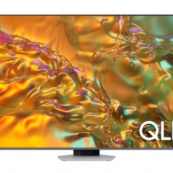 Телевизор Samsung 65'' 65Q80D AI 4K QLED , SMART, Bluetooth 5.2, Wi-Fi 5, 4xHDMI 2.1, 2xUSB, Carbon Silver - Офис