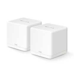 Безжична Wi-Fi 6 Mesh система Mercusys Halo H1500X(2-pack) AX1500 - Рутери и Суичове