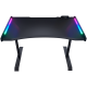 COUGAR Mars 120 Gaming Desk, USB 3.0 x 1/ USB 2.0 x 1/ 3.5mm Audio jack x 2/RGB button, 1250x810x740(mm), Ergonomic & Scratch Resistant Gaming Space, Carbon Fiber Texture, Multifunctional Design, Dual-sided ARGB, Welded Steel Frame, Maximum Stability