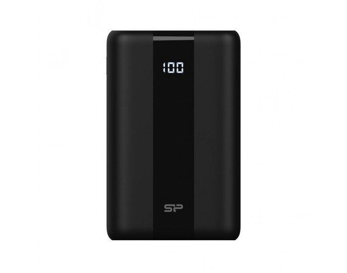 SILICON POWER (Power Bank)30000mAh, QC3.0+PD/Type-C*1, Micro-B*1, Type-A*1, Lightning*1, QX55, Black