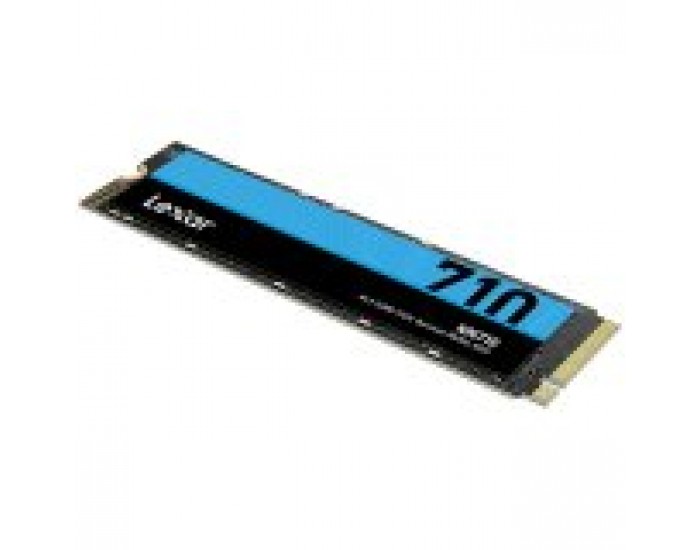 LEXAR LNM710 500GB High Speed PCIe Gen 4X4 M.2 NVMe, up to 5000 MB/s read and 2600 MB/s write