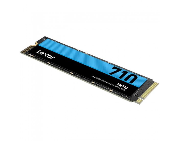 LEXAR LNM710 500GB High Speed PCIe Gen 4X4 M.2 NVMe, up to 5000 MB/s read and 2600 MB/s write