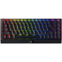 Razer BlackWidow V3 Mini HyperSpeed (Green Switch), US Layout, HyperSpeed Wireless (2.4 Ghz), Bluetooth or USB-C, size 65%, RGB Chroma, 80 million keystroke, 1000 Hz Ultrapolling, Aluminum construction - Клавиатури, Мишки и Падове