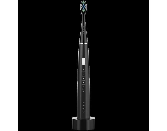 AENO SMART Sonic Electric toothbrush, DB2S: Black, 4modes + smart, wireless charging, 46000rpm, 40 days without charging, IPX7