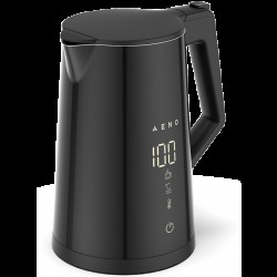 AENO Electric Kettle EK7S Smart: 1850-2200W, 1.7L, Strix, Double-walls, Temperature Control, Keep warm Function, Control via Wi-Fi, LED-display, Non-heating body, Auto Power Off, Dry tank Protection - Aeno