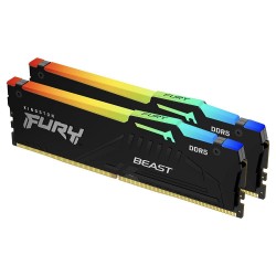 64GB 5600MT/s DDR5 CL40 DIMM (Kit of 2) FURY Beast RGB - Сравняване на продукти