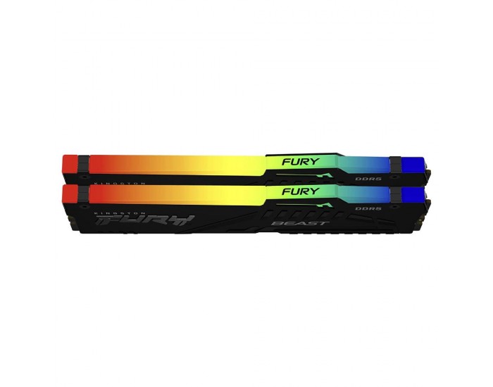 64GB 5600MT/s DDR5 CL40 DIMM (Kit of 2) FURY Beast RGB