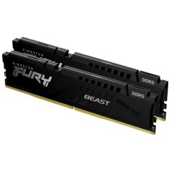 KINGSTON 32GB 6000MHz DDR5 CL40 DIMM Kit of 2 FURY Beast Black - Компютърни Компоненти