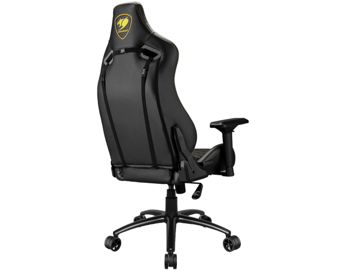 COUGAR OUTRIDER S ROYAL, Gaming Chair, Body-embracing High Back Design, Premium PVC Leather, Head and Lumbar Pillow, 180º Reclining, Full Steel Frame, 4D Adjustable Armrest, Class 4 Gas Lift Cylinder