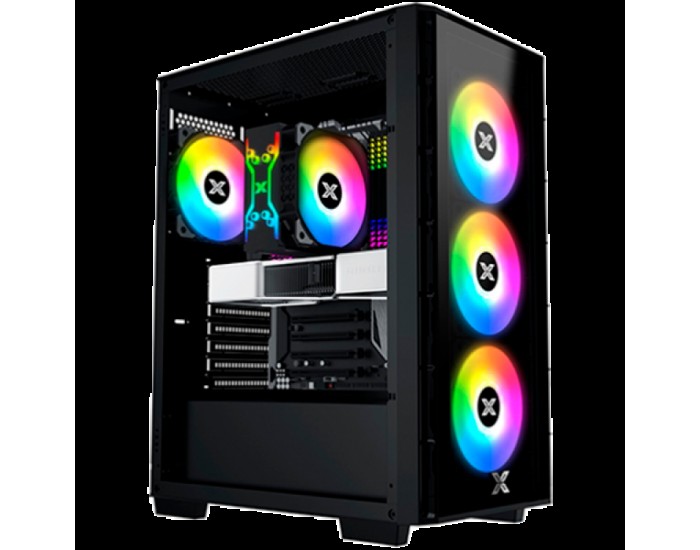 Elite One EN49684 ,  ATX/M-ATX/Mini ITX, U3x1 & U2x2, TG FP & Left TG, 4PCS X24A Fan & ARGB Fan Control PCB