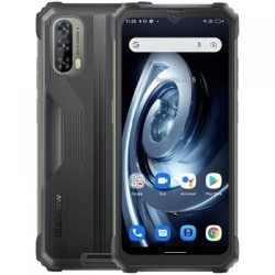 Blackview Rugged BV7100 6GB/128GB, 6.58-inch FHD+ 1080x2408 IPS 90Hz, Octa-core, 8MP Front/2MP+8MP+12MP Back Camera, Battery 13000mAh, Type-C, Android 12, Fingerprint, Dual SIM, SD card slot, 33W charging, MIL-STD-810H, Black - Офис