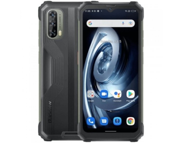 Blackview Rugged BV7100 6GB/128GB, 6.58-inch FHD+ 1080x2408 IPS 90Hz, Octa-core, 8MP Front/2MP+8MP+12MP Back Camera, Battery 13000mAh, Type-C, Android 12, Fingerprint, Dual SIM, SD card slot, 33W charging, MIL-STD-810H, Black