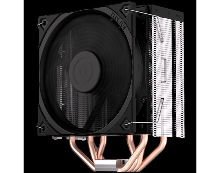 Endorfy Fera 5, CPU Air Cooler, 1x FLUCTUS 120 PWM fan, TDP 220W, Intel LGA 115x/1200/1700/775/1366/2011/2066, AMD AM5/AM4/AM3+/AM2+/FM2+/FM1, 155×127×77mm, 6 Year Warranty