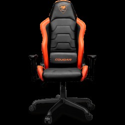 COUGAR ARMOR AIR, Gaming Chair, Breathable Mesh Back Design + Detachable Soft Foam Leather Cover, Lumbar Pillow, High Density Shaping Foam, Adjustable Tilting, 2D Adjustable armrest, Full Steel Frame, Class 4 Gas Lift Cylinder - COUGAR GAMING