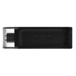 Kingston 256GB USB-C 3.2 Gen 1 DataTraveler 70, EAN: 740617331233 - USB Хъбове, Четци и Флашки