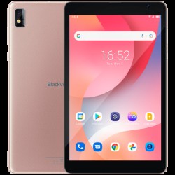 Blackview Tab 6 LTE+WiFi 3GB/32GB, 8-inch HD+ 800x1280 IPS, Quad-core, 2MP Front/5MP Back Camera, Battery 5580mAh, Type-C, Android 11, Dual SIM, SD card slot, Gold - Офис