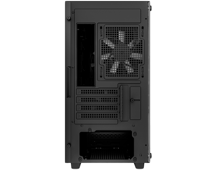 DeepCool CC360 ARGB, Mid Tower, Mini-ITX/Micro-ATX, 1xUSB3.0, 1xUSB2.0, 1xAudio, 3x120mm Pre-Installed ARGB Fans, Tempered Glass, Mesh Panel, Black