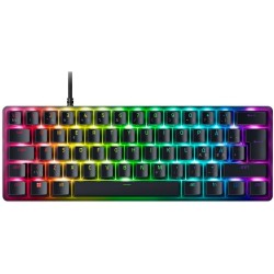 Razer Huntsman Mini (Analog Switch), Gaming Keyboard, US Layout, Wired - Detachable Type-C, Doubleshot PBT Keycaps, Aluminum construction, 1000 Hz Ultrapolling, Hybrid onboard storage, Razer Chroma RGB - Клавиатури, Мишки и Падове