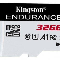 KINGSTON 32GB microSDXC Endurance 95R/45W C10 A1 UHS-I Card Only - USB Хъбове, Четци и Флашки