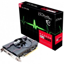 SAPPHIRE AMD Video Card RX-550 Pulse 2G GDDR5, 1206MHz / 6000 Mbps, DP, HDMI, DVI-D, 1 fan, 1.5 slot - Компютърни Компоненти