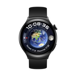 Часовник Huawei Watch 4 Archi-L19F, Amoled, 466x466, PPI 310, 2G, e-sim, Single - band GNSS, BT5.2 BR+BLE, 5ATM, 530mAh, Black - Офис техника