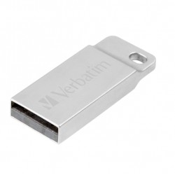 Памет Verbatim Metal Executive 32GB USB 2.0 Silver - USB Хъбове, Четци и Флашки