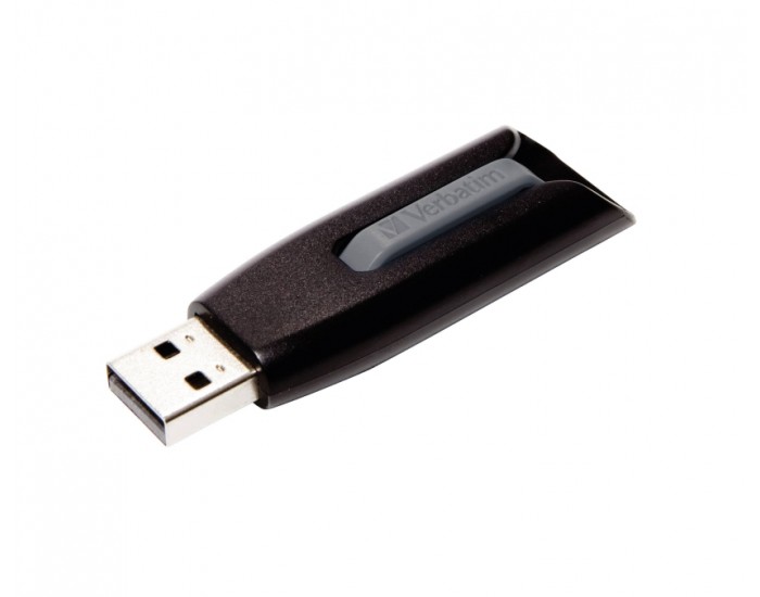 Памет Verbatim V3 USB 3.0 64GB Store 'N' Go Drive Grey