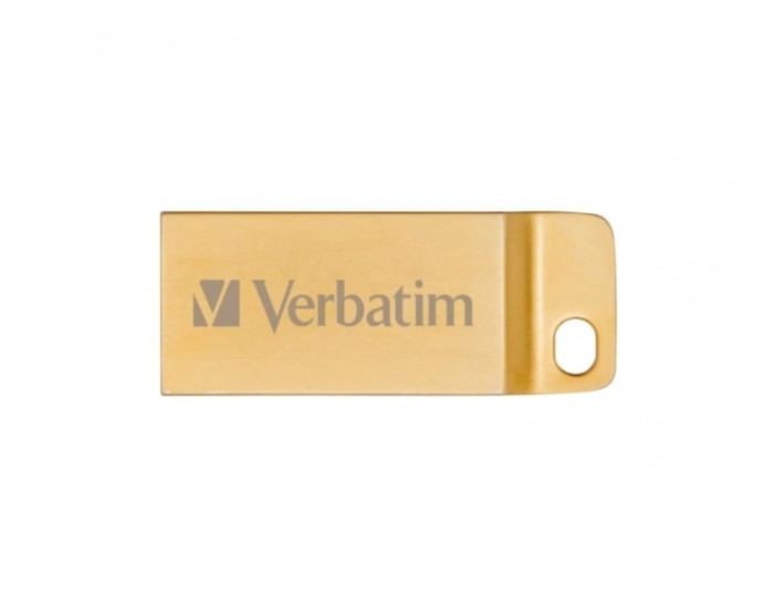 Памет Verbatim Metal Executive 32GB USB 3.0 Gold