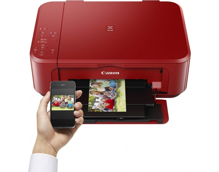 Мастилоструйно многофункционално устройство Canon PIXMA MG3650S All-In-One, Red