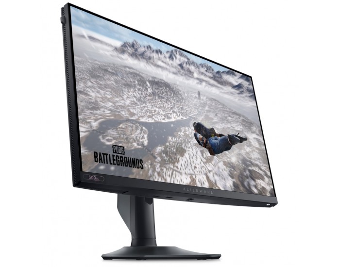 Монитор Dell Alienware AW2524HF, 24.5" LED Anti-Glare, IPS, 0.5 ms GtG, AMD FreeSync Premium, G-Sync, 1000:1, 400 cd/m2, 1920x1080 FullHD, 99% sRGB , HDMI, DP, USB-C, USB 3.0 Hub, Height Adjustable, Pivot, Swivel, Tilt, Dark Side of the Moon