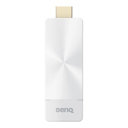 Адаптер BenQ Qcast Mirror QP30 HDMI Wireless Dongle 2.4GHz/5GHz dual band, Supports iOS, Android, Windows, Mac, or Chrome devices, Input Terminals USB-C, Output Terminals HDMI 1.4b, Wireless IEEE 802.11a/b/g/n/ac, Video support Max. 4K@30p video decode - Разклонители, Зарядни и Кабели