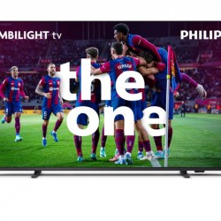 Телевизор Philips 50PUS8518/12, 50" THE ONE, UHD 4K LED, 3840x2160, DVB-T/T2/T2-HD/C/S/S2, Ambilight 3, HDR10+, HLG, Android TV 11, Dolby Vision/ Atmos, Quad Core P5 Perfect, 16GB, VRR, BT5.0, HDMI, 2xUSB, Cl+, 802.11ac, Lan, 20W R - Офис