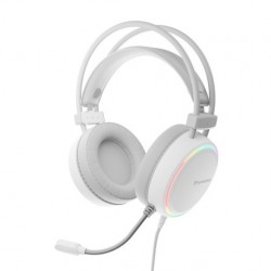 Слушалки Genesis Headset Neon 613 With Microphone RGB Illumination White - Офис