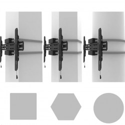 Стойка Neomounts Select Screen Pillar Mount (fixed, VESA 600x400) - Офис