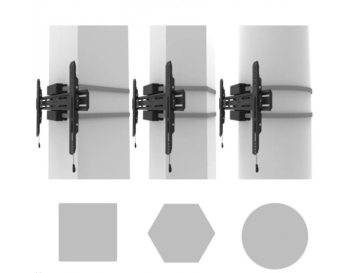 Стойка Neomounts Select Screen Pillar Mount (fixed, VESA 600x400)