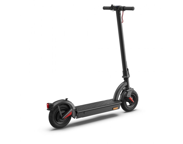 Електрически скутер Sharp Electric Scooter, Range per charge: 40 km, LED Display, USB Charging Port, Bluetooth, IPX4 certification, Wheel size: 10", Dual brake systems, Mechanical bell, Max load: 120 kg, Black