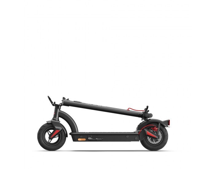 Електрически скутер Sharp Electric Scooter, Range per charge: 40 km, LED Display, USB Charging Port, Bluetooth, IPX4 certification, Wheel size: 10", Dual brake systems, Mechanical bell, Max load: 120 kg, Black