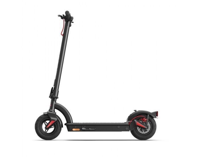 Електрически скутер Sharp Electric Scooter, Range per charge: 40 km, LED Display, USB Charging Port, Bluetooth, IPX4 certification, Wheel size: 10", Dual brake systems, Mechanical bell, Max load: 120 kg, Black