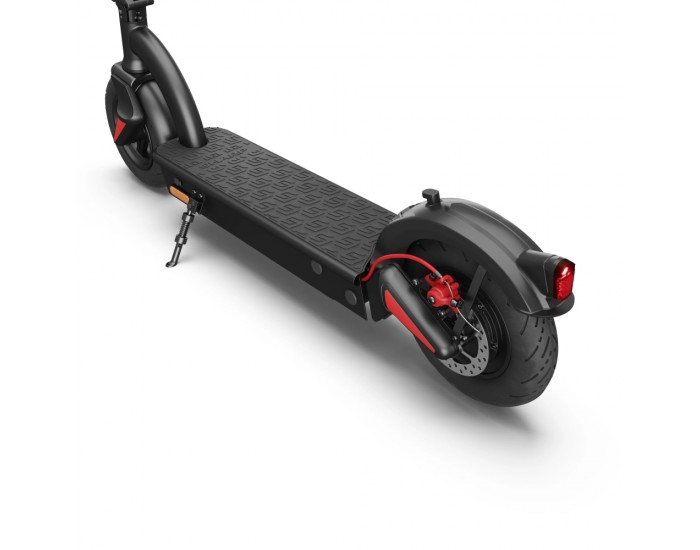 Електрически скутер Sharp Electric Scooter, Range per charge: 40 km, LED Display, USB Charging Port, Bluetooth, IPX4 certification, Wheel size: 10", Dual brake systems, Mechanical bell, Max load: 120 kg, Black